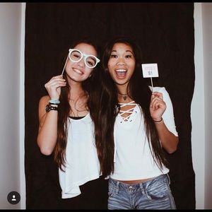 Ribbed TOPSHOP Short Sleeve Lace Up Top